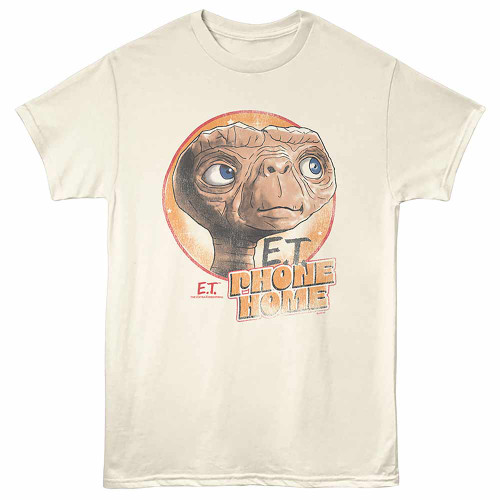 E.T. Phone Home Natural T-Shirt