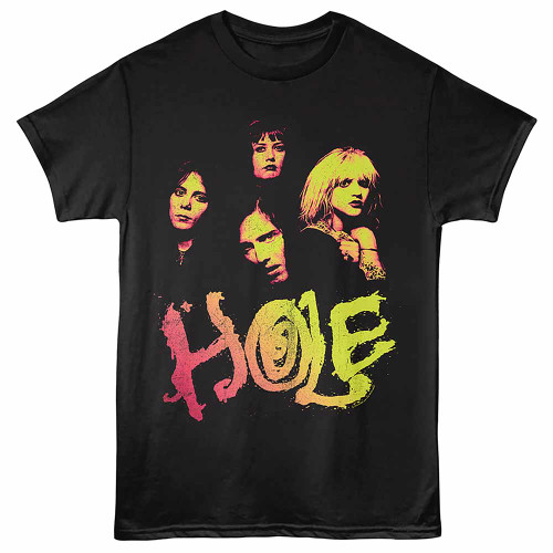 Hole Group Shot Black T-Shirt