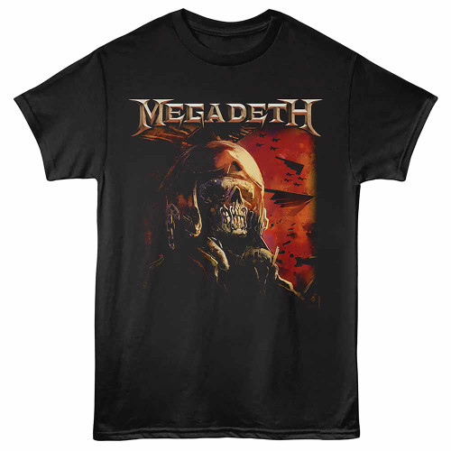 Megadeth Bomber Vic Black T-Shirt