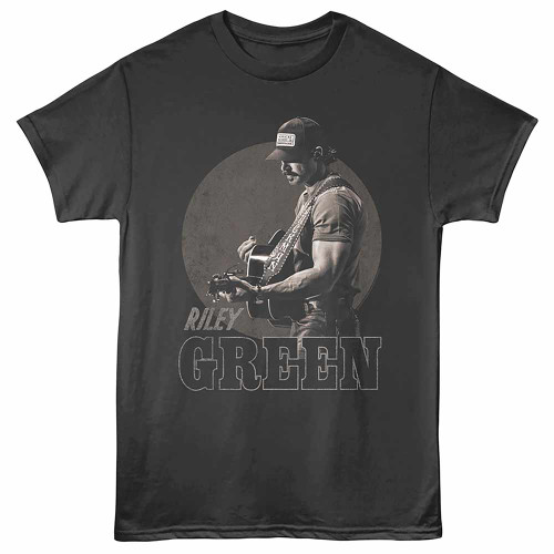 Riley Green Circle Bg Smoke T-Shirt