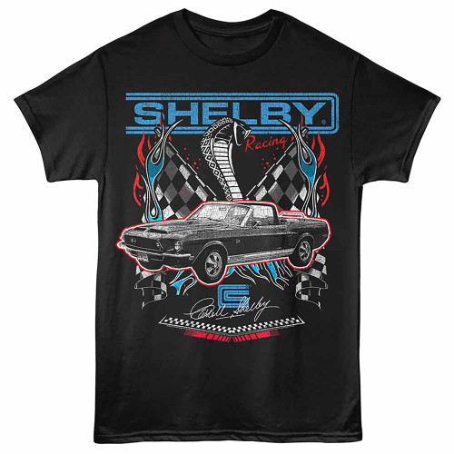 Carroll Shelby Racing Black T-Shirt
