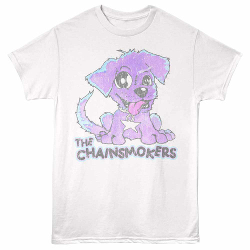 The Chainsmokers Pup White T-Shirt