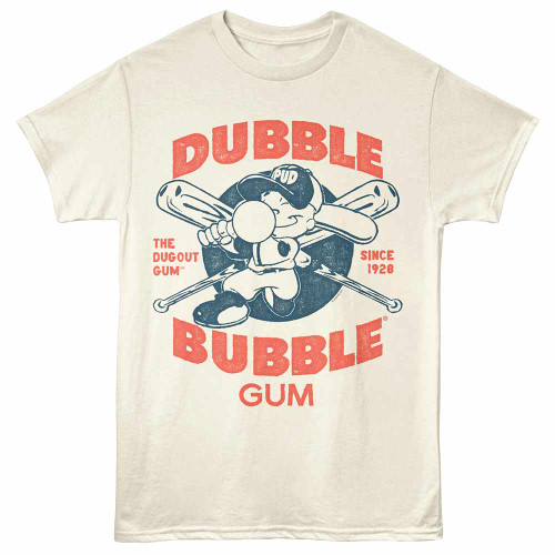 Tootsie Roll Dugout Gum Natural T-Shirt