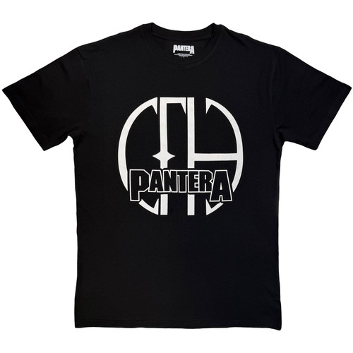 Pantera Unisex T-Shirt CFH Logo Mono (Black)