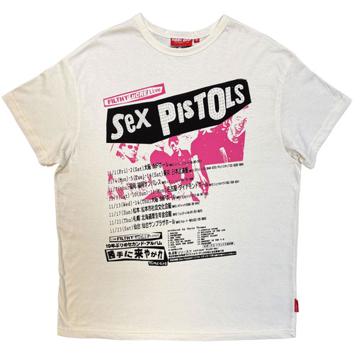Sex Pistols Women's Unplugged T-Shirt Filthy Lucre (Natural)