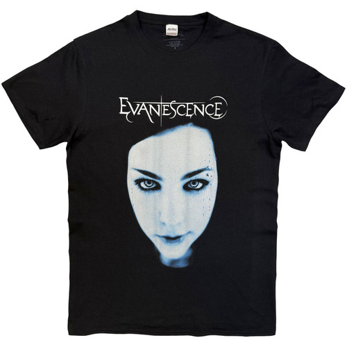 Evanescence Unisex T-Shirt Fallen Face (Black)