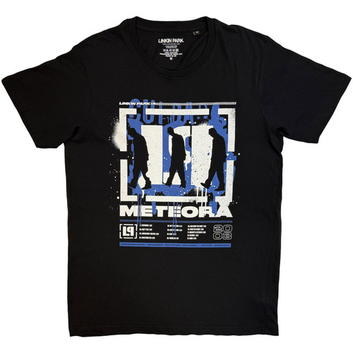 Linkin Park Unisex T-Shirt Meteora Tour (Black)