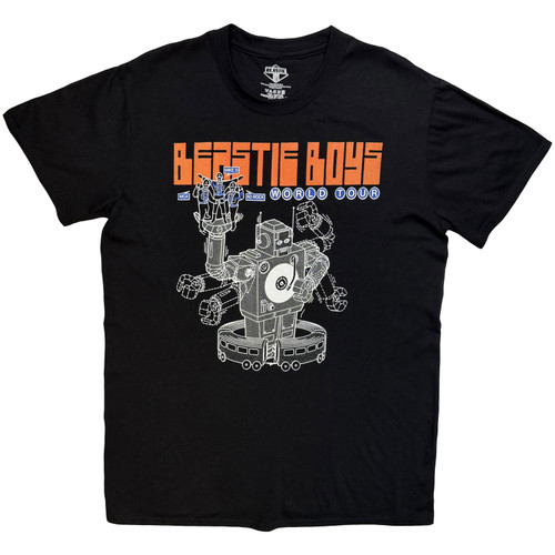 The Beastie Boys Unisex T-Shirt Gap Robot (Black)