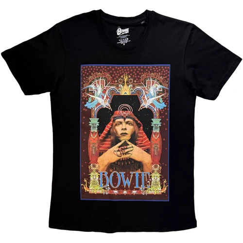 David Bowie Unisex T-shirt Egyptian (Black)