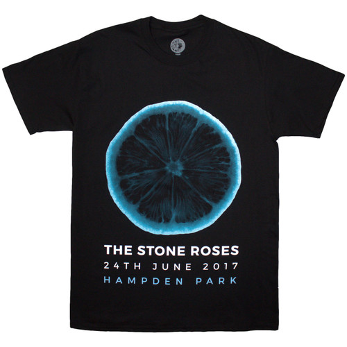 The Stone Roses Unisex T-Shirt Hampden Park (Black)