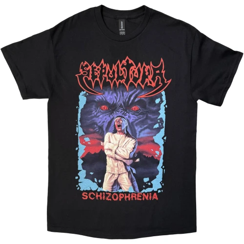 Sepultura Unisex T-Shirt Schizophrenia (Black)