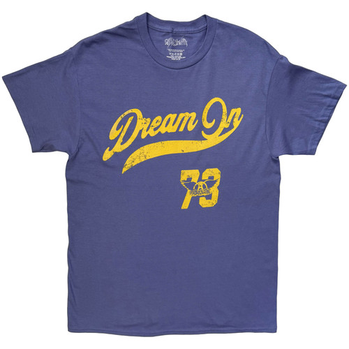 Aerosmith Unisex T-Shirt Dream On (Blue)