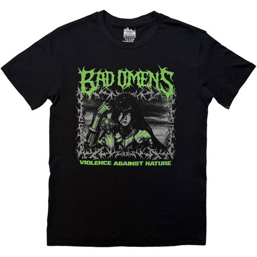 Bad Omens Unisex T-Shirt Anime Warrior (Black)