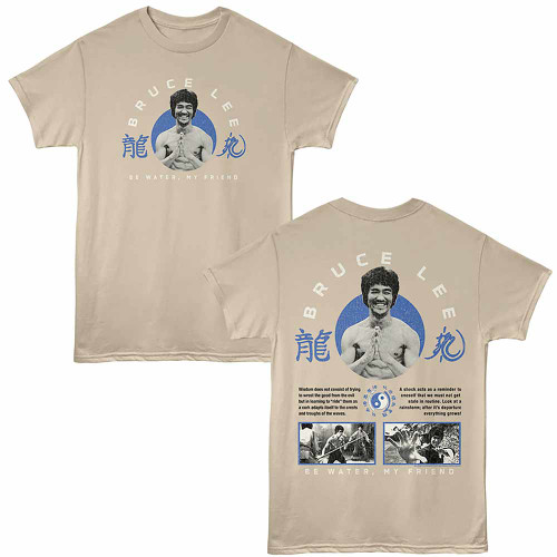 Bruce Lee Wisdom Sand T-Shirt