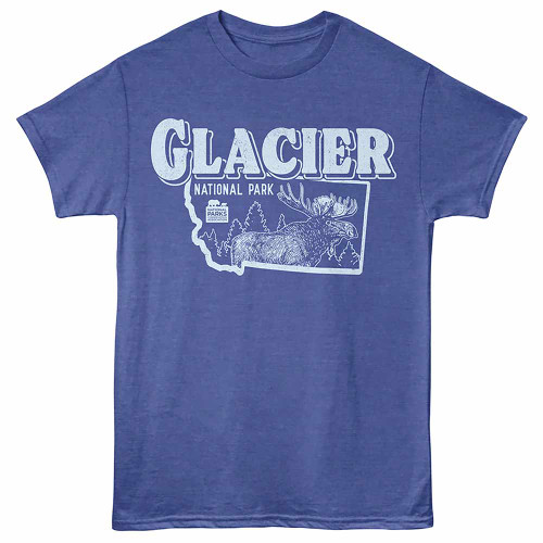 Glacier NP Royal Heather T-Shirt