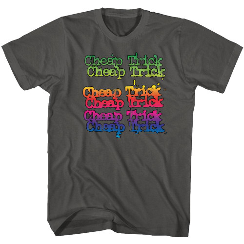 Cheap Trick Band Black Adult T-Shirt