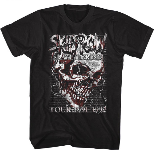 Skid Row Sttg 91 Black Adult T-Shirt