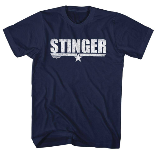 Top Gun Stinger Navy Adult T-Shirt