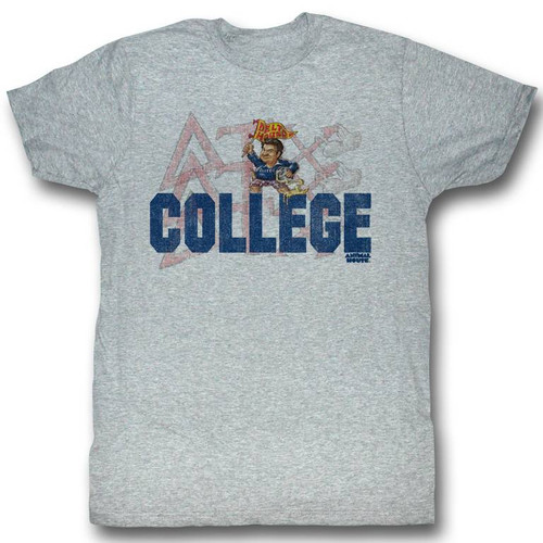 Animal House Delta Heather Adult T-Shirt