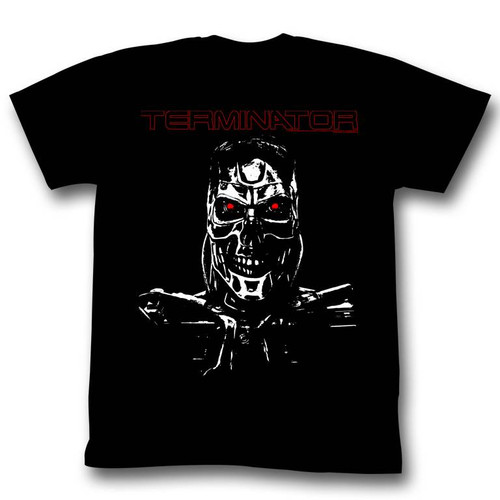 Terminator Second Term Black Adult T-Shirt