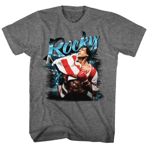 Rocky Airbrush Graphite Heather T-Shirt