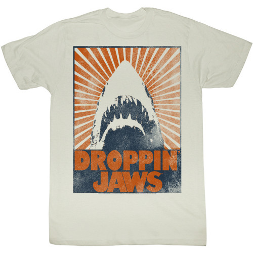 Jaws Show Stopper Natural Adult T-Shirt