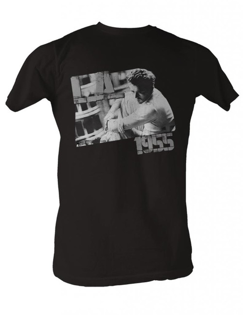 James Dean TV James Black Adult T-Shirt