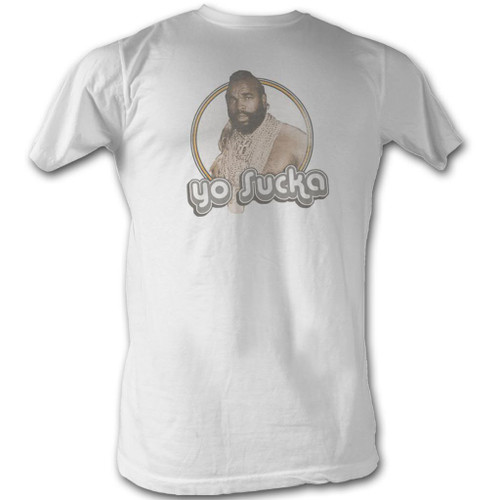 Mr. T Yo Sucka Natural Adult T-Shirt