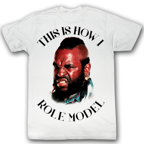 Mr. T Lexi White Adult T-Shirt