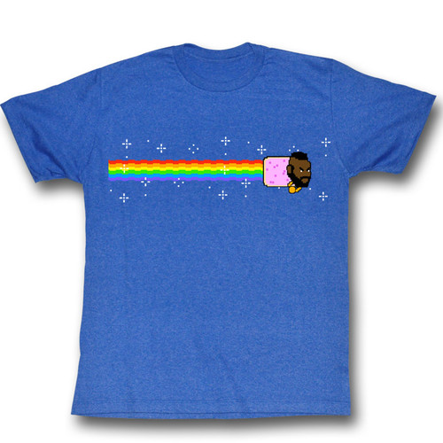 Mr. T Nyan Royal Heather Adult T-Shirt