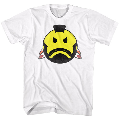 Mr. T Smiley T White Adult T-Shirt