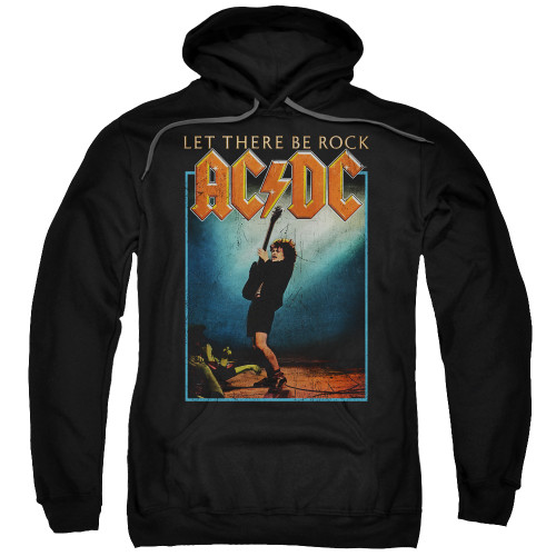 AC/DC Let There Be Rock Adult Pullover Hoodie Sweatshirt Black