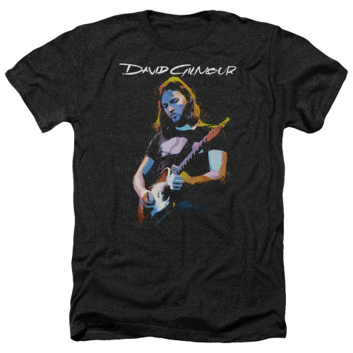 David Gilmour Guitar Gilmour Adult Heather T-Shirt Black