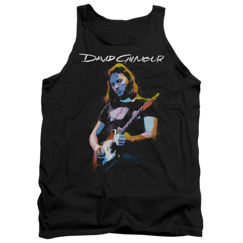 David Gilmour Guitar Gilmour Adult Tank Top T-Shirt Black