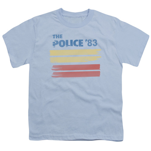 The Police 83 S/S Youth 18/1 T-Shirt Light Blue