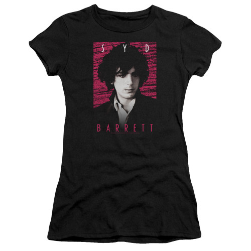 Syd Barrett Pink Floyd Syd S/S Junior Women's T-Shirt Sheer Black
