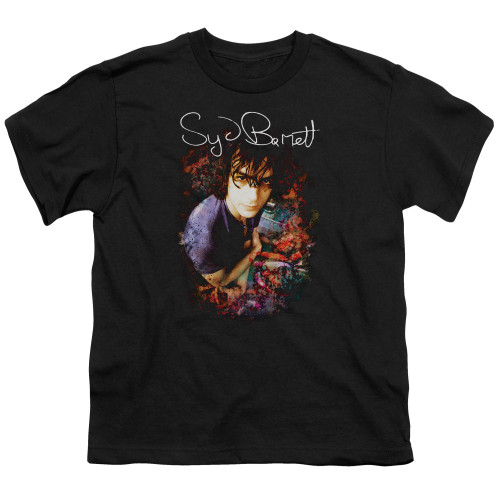 Syd Barrett Pink Floyd Madcap Syd S/S Youth 18/1 T-Shirt Black
