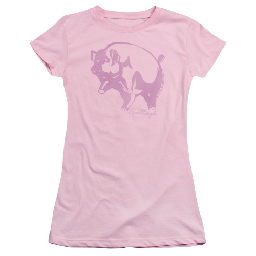 Pink Floyd Pink Animal Junior Women's Sheer T-Shirt Pink