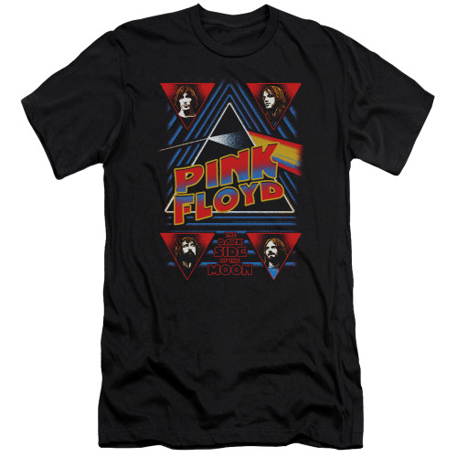 Pink Floyd Dark Side Adult 30/1 T-Shirt Black Pink Floyd Dark Side Adult 30/1 T-Shirt Black