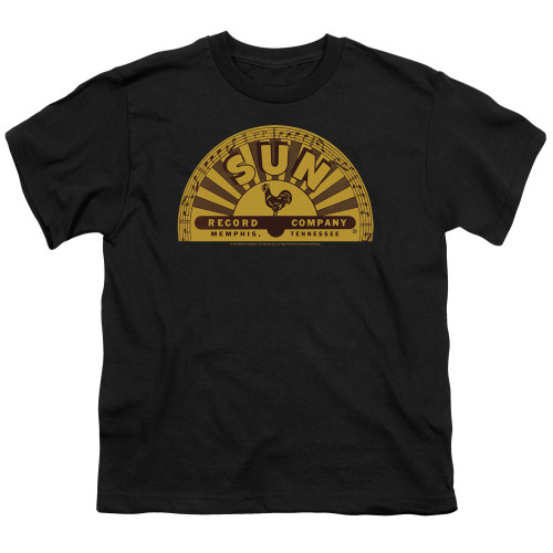 Sun Records Traditional Logo S/S Youth 18/1 T-Shirt Black