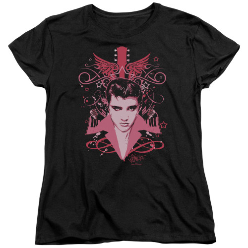 Elvis Presley Let's Face It Women's T-Shirt Black