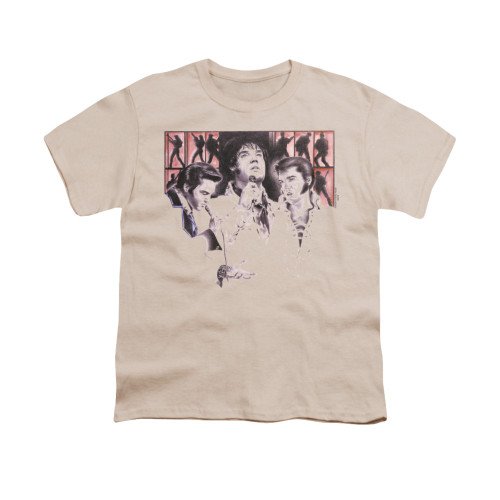 Elvis Presley In Concert Youth T-Shirt Cream