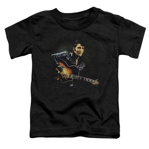 Elvis Presley 1968 Toddler T-Shirt Black