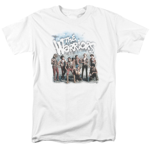 The Warriors Amusement S/S Adult 18/1 T-Shirt White