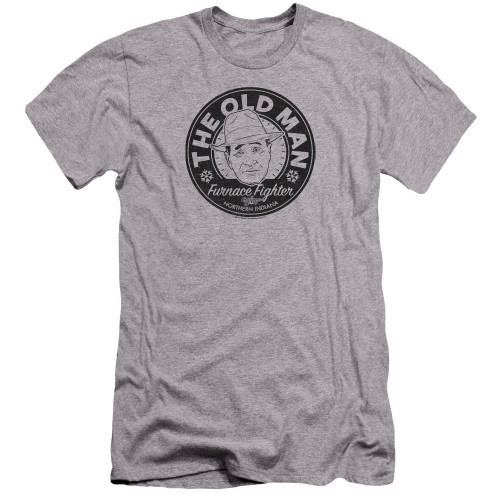 A Christmas Story The Old Man Premium Adult 30/1 T-Shirt Athletic Heather A Christmas Story The Old Man Premium Adult 30/1 T-Shirt Athletic Heather
