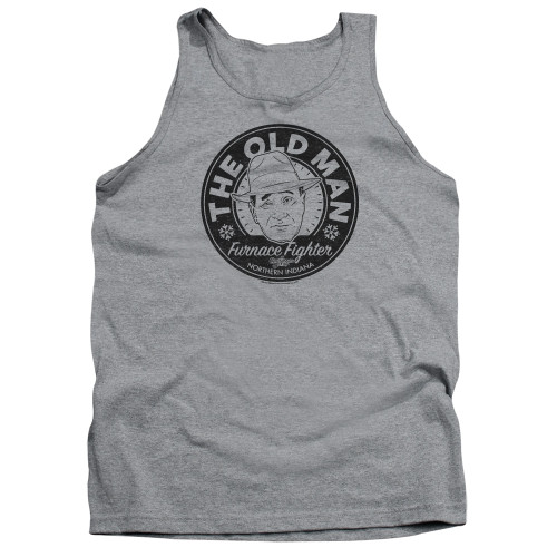 A Christmas Story The Old Man Adult Tank Top T-Shirt Athletic Heather A Christmas Story The Old Man Adult Tank Top T-Shirt Athletic Heather