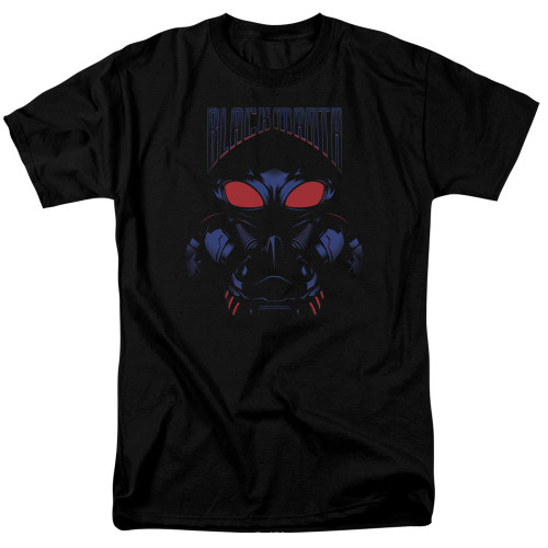 Aquaman Movie Black Manta Adult 18/1 T-Shirt Black