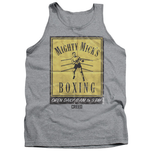 Creed Micks Poster Adult Tank Top T-Shirt Athletic Heather