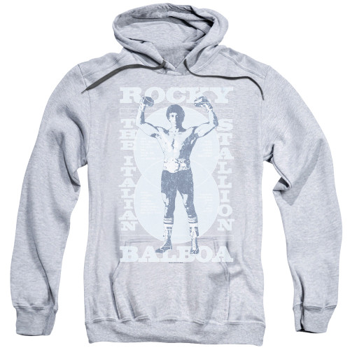 Rocky Gun Show Adult Pullover Hoodie Classic Sweatshirt Athletic Heather