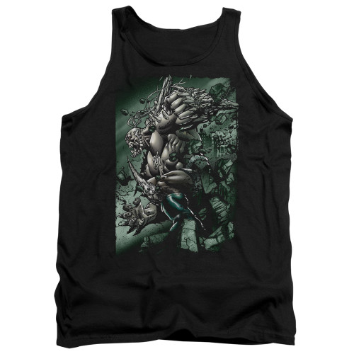 Superman Doomsday Destruction Adult Tank Top T-Shirt Black